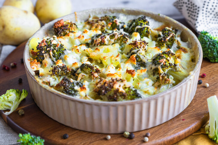 Kartoffel-Brokkoli-Gratin