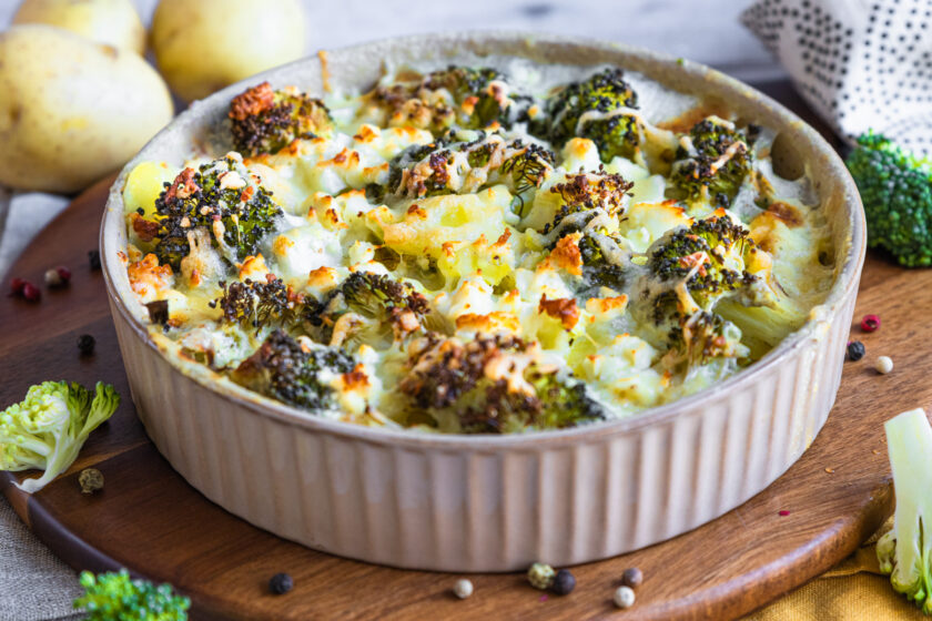 Kartoffel-Brokkoli-Gratin