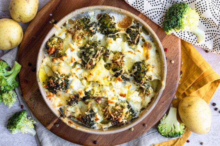 Kartoffel-Brokkoli-Gratin