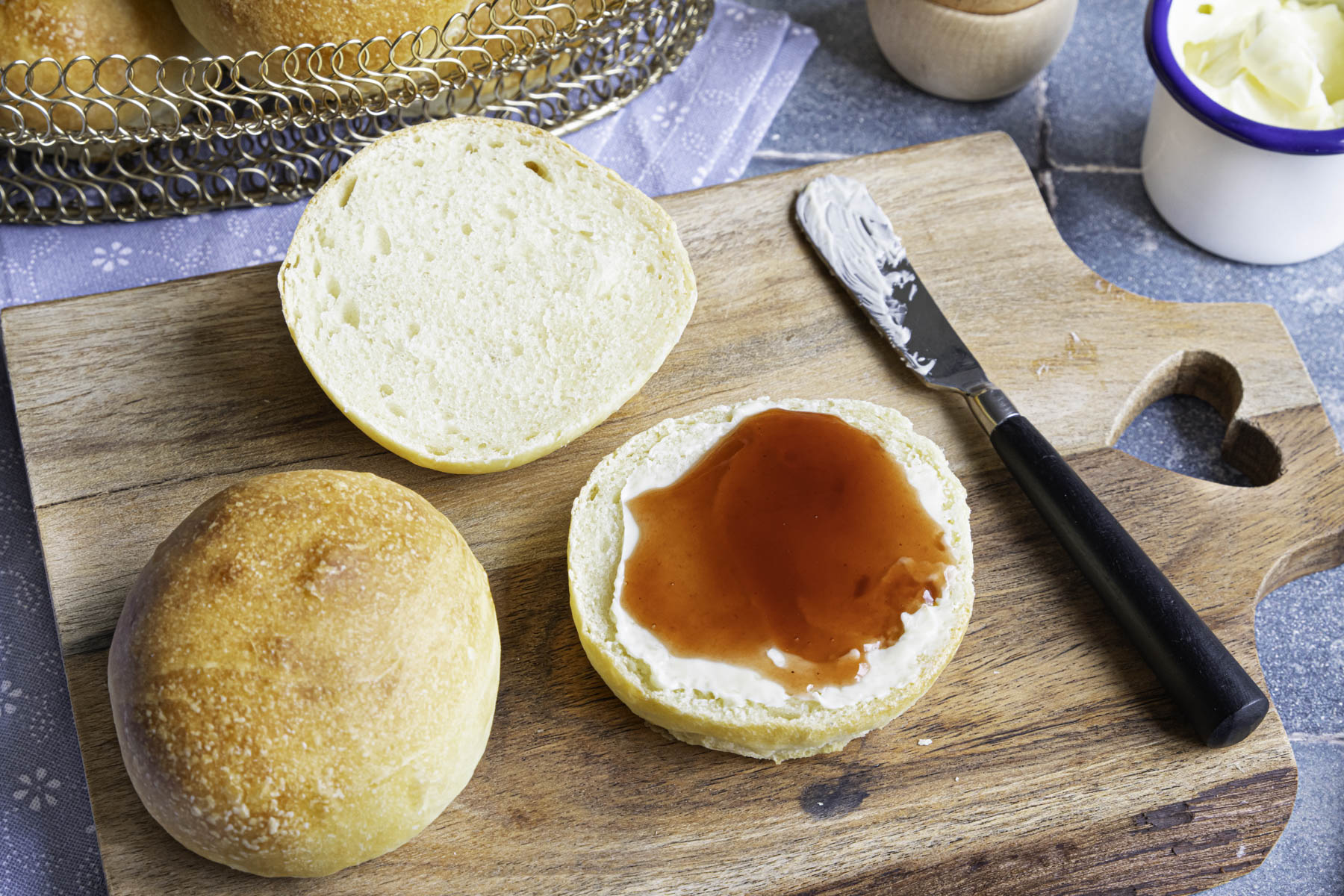 Buttermilchbrötchen
