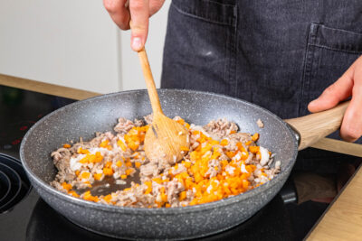 Gemüse mitbraten