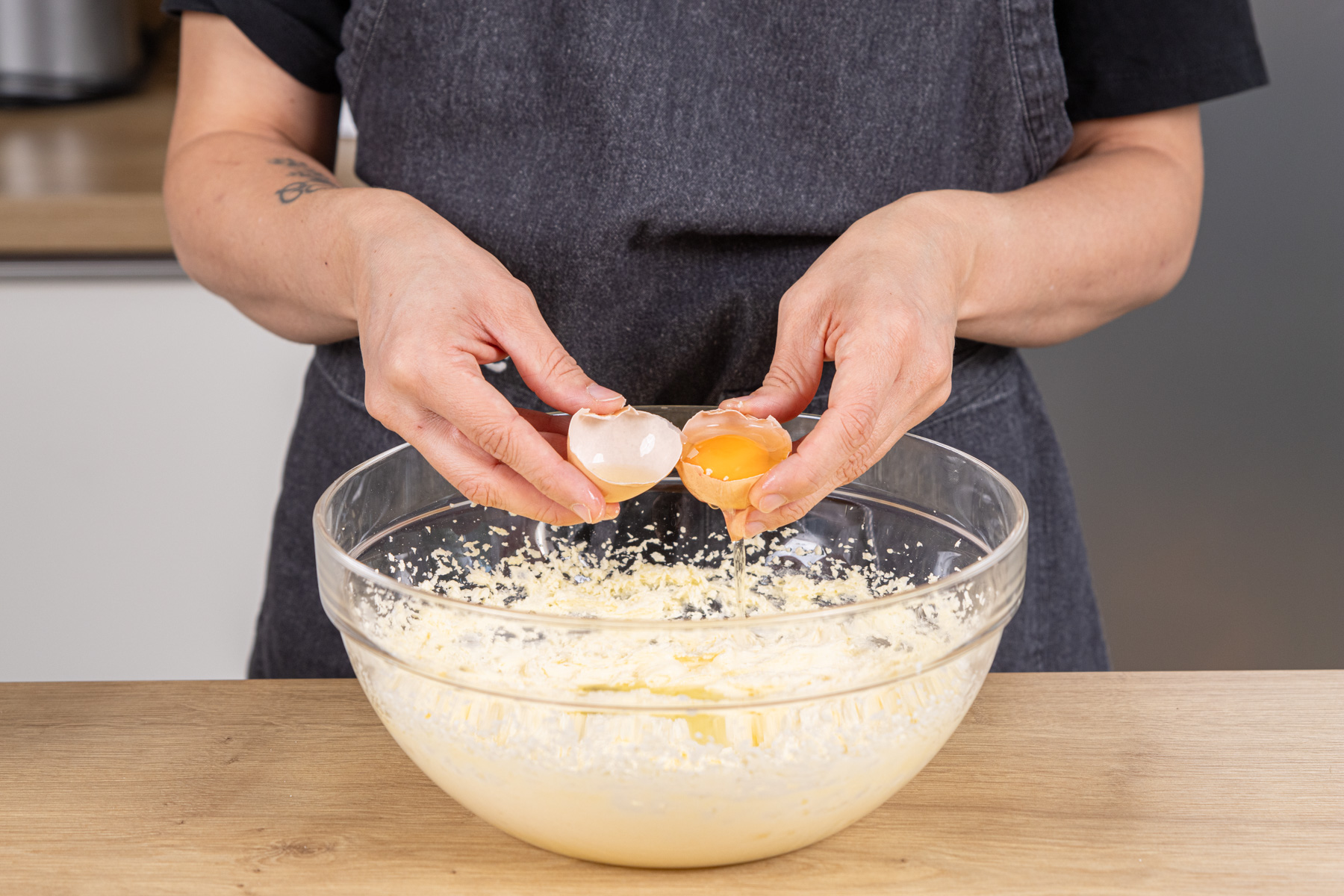Eier unterrühren