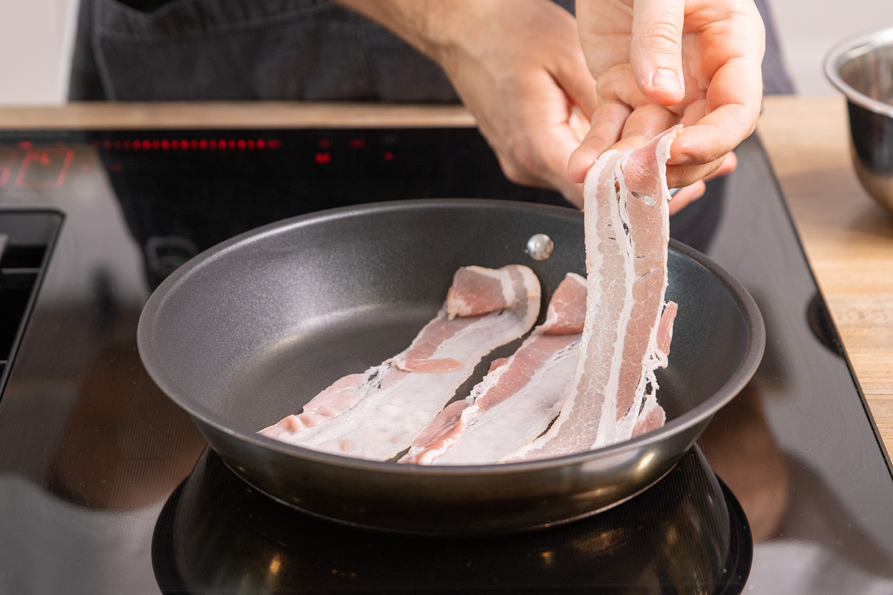 Bacon braten
