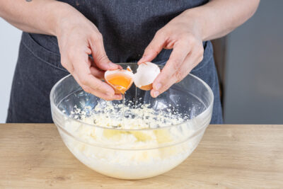 Eier unterrühren