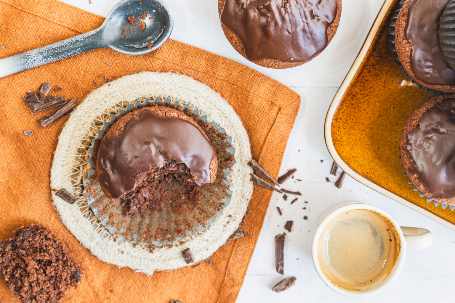 Glutenfreie Schoko-Muffins: schnell &amp; saftig | Rezept- eat.de