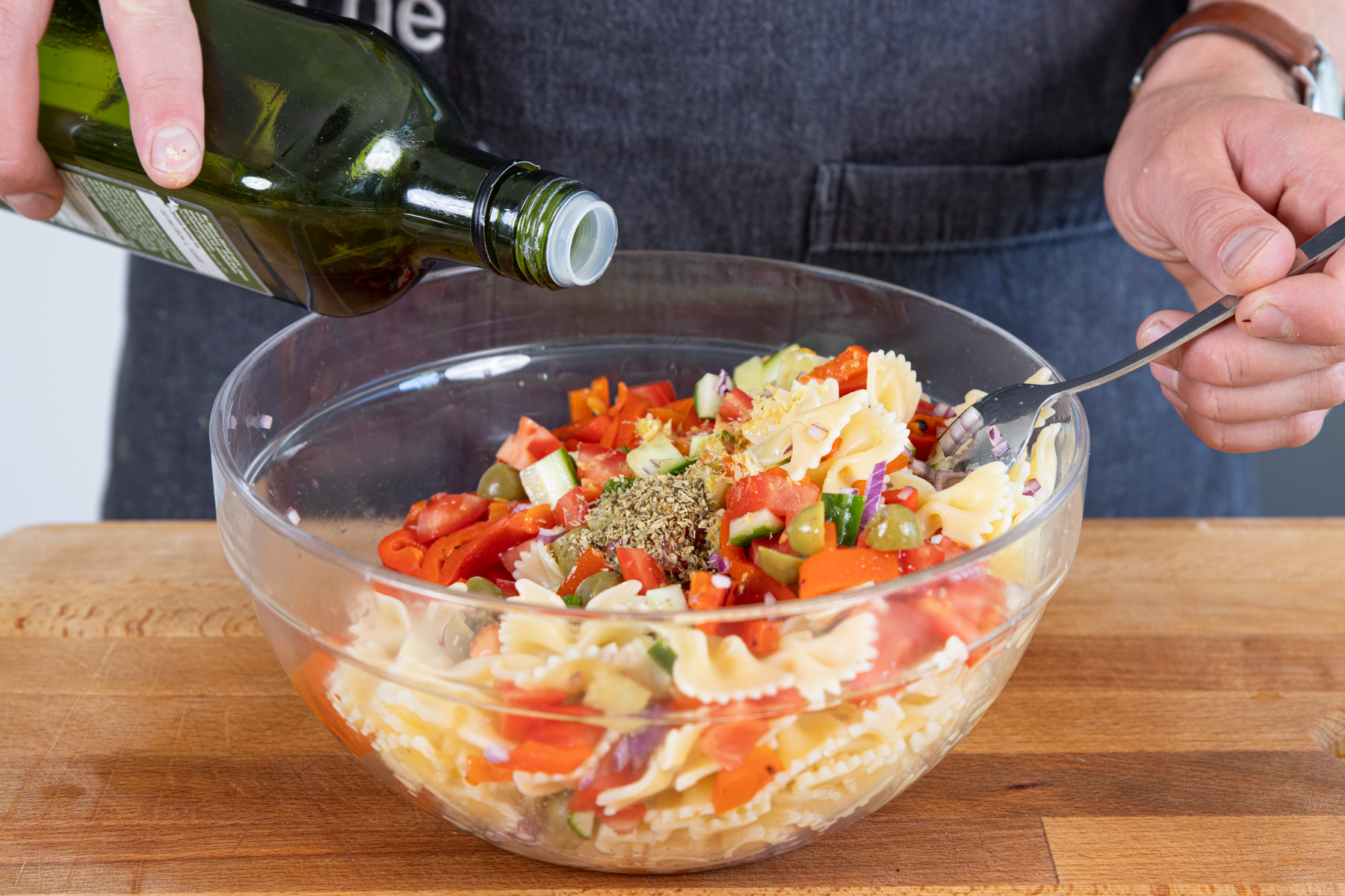 Griechischer Nudelsalat | Rezept- eat.de