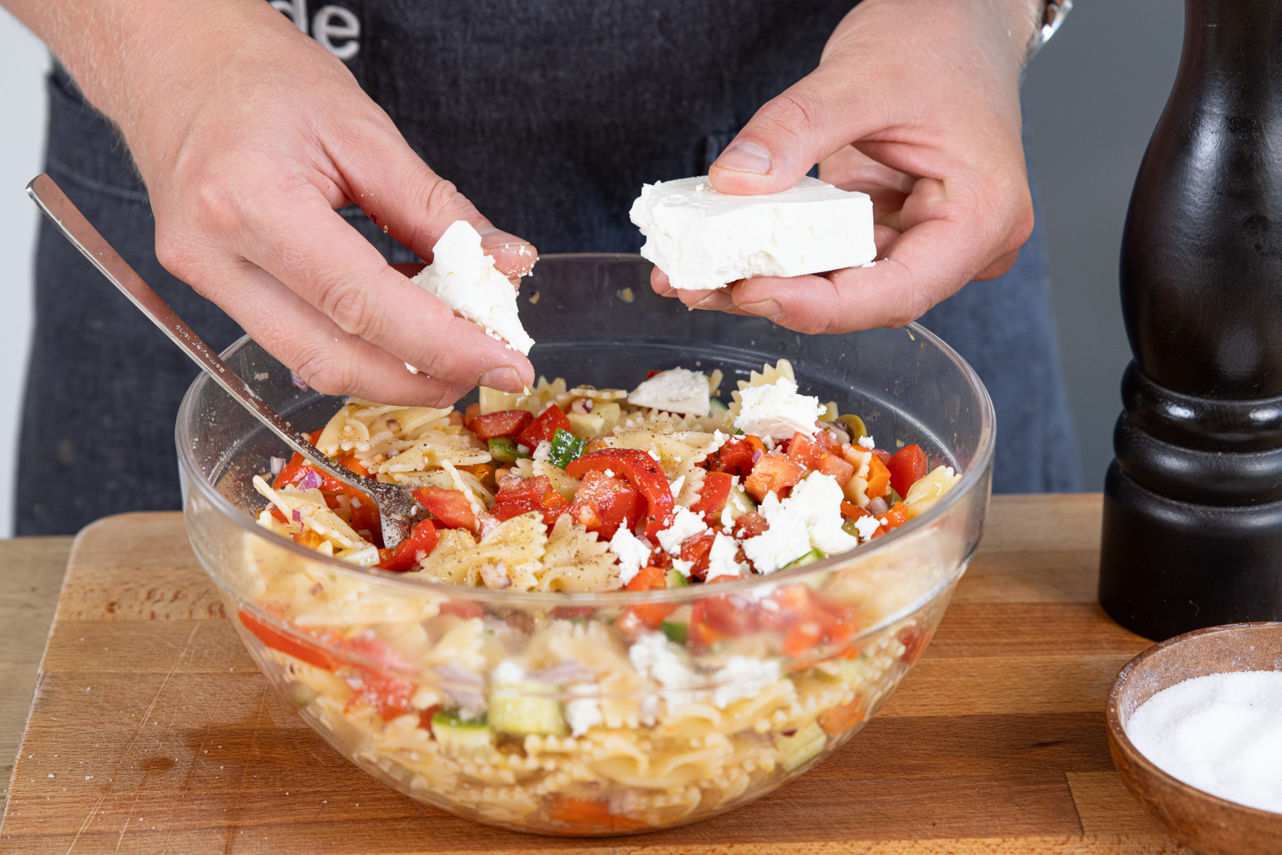 Griechischer Nudelsalat | Rezept- eat.de