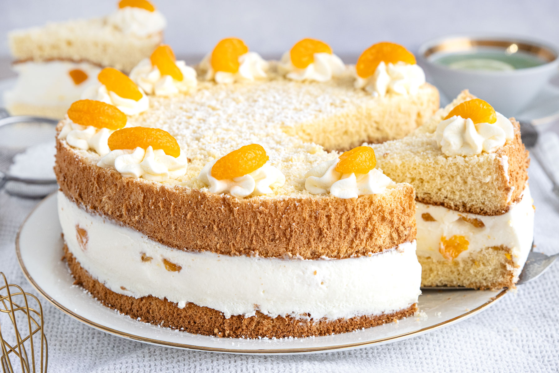 Käse Sahne Torte Dekorieren Geburtstag