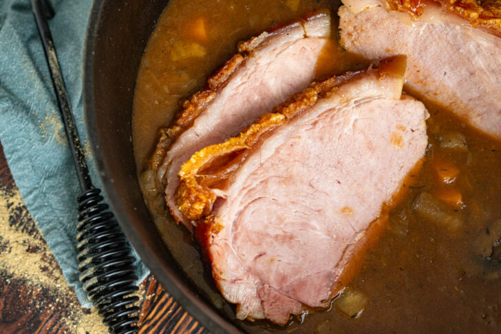 Krustenbraten aus dem Dutch Oven