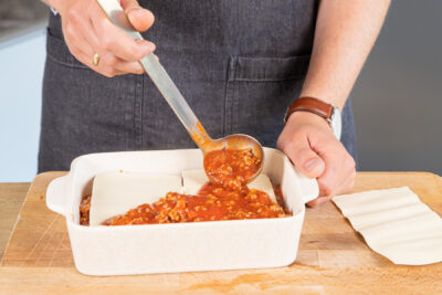 Lasagne schichten