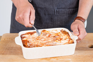 Crème fraîche dazugeben