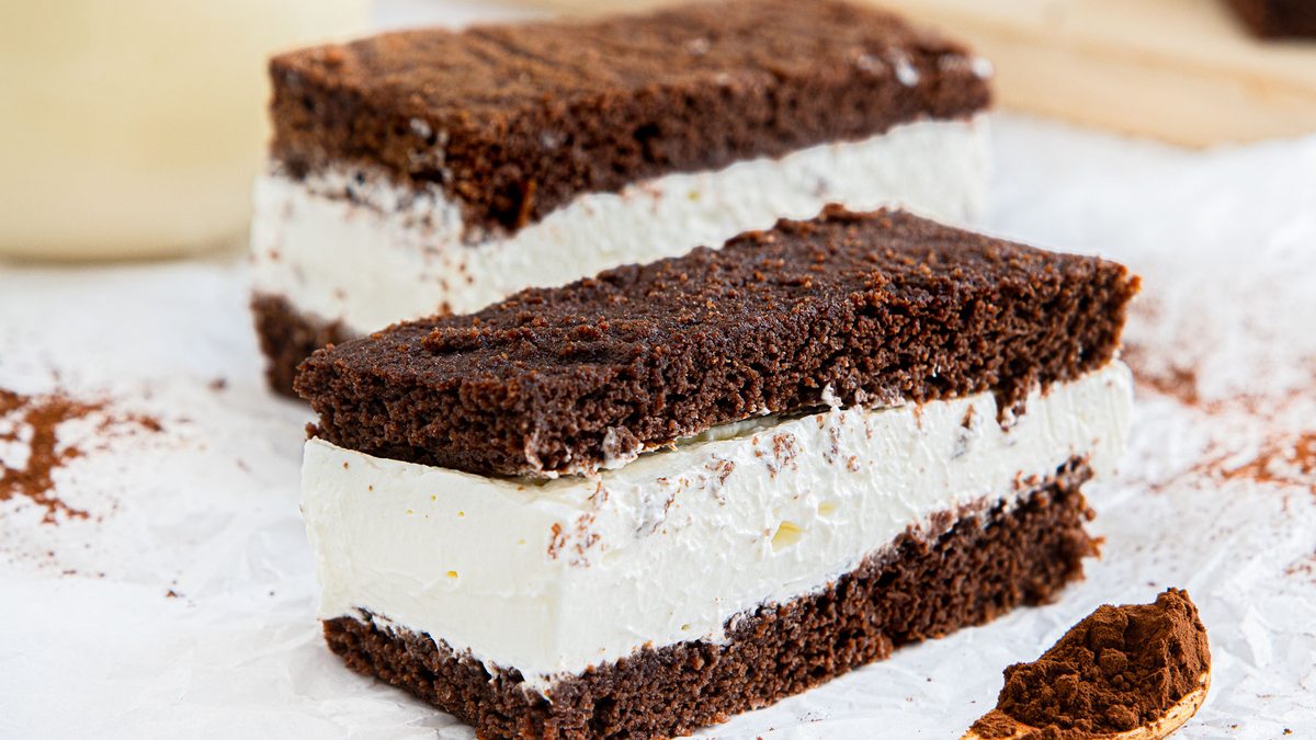 Low Carb-Milchschnitte