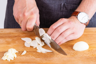 Zwiebel & Knoblauch schneiden