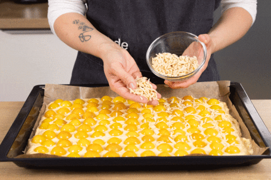 Mirabellenkuchen vom Blech | Rezept