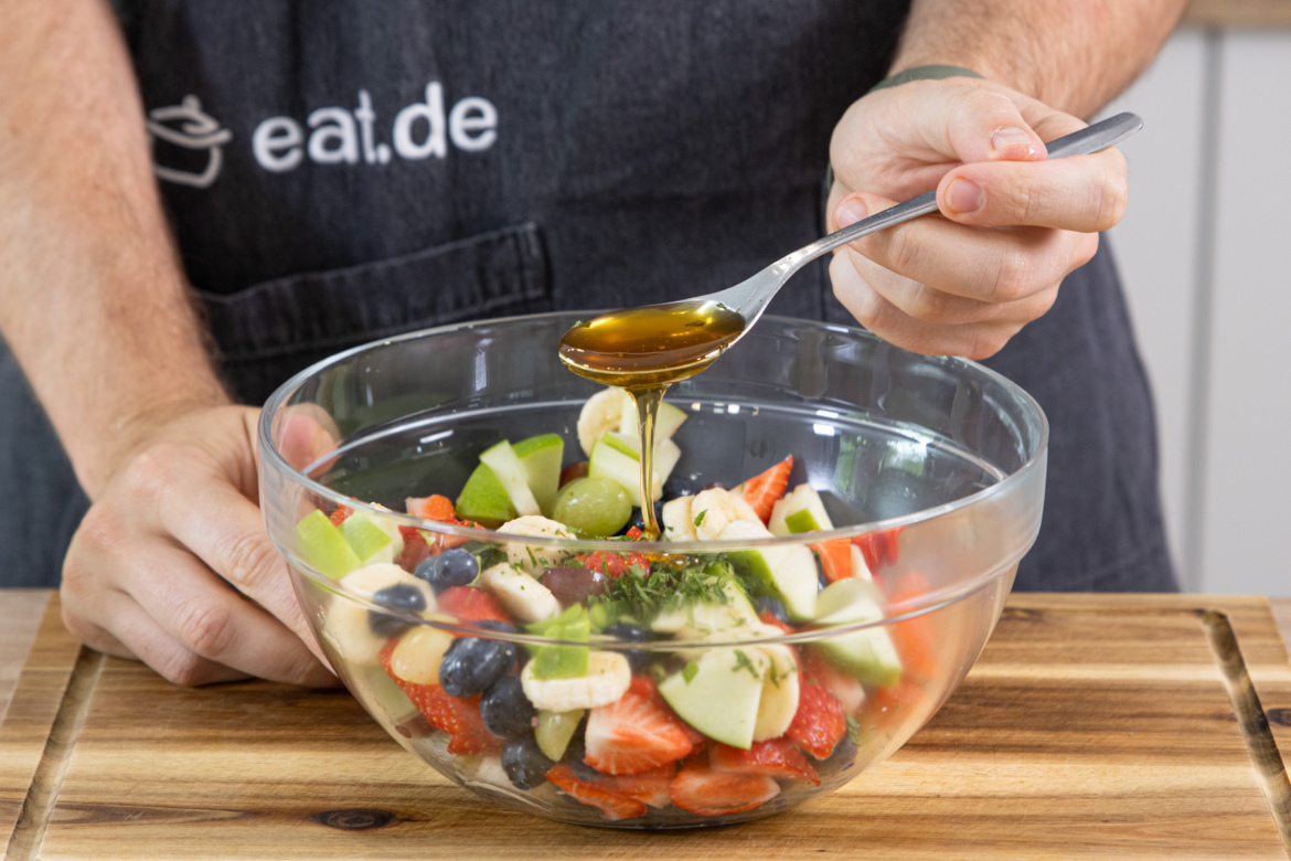 Obstsalat-Dressing ganz klassisch