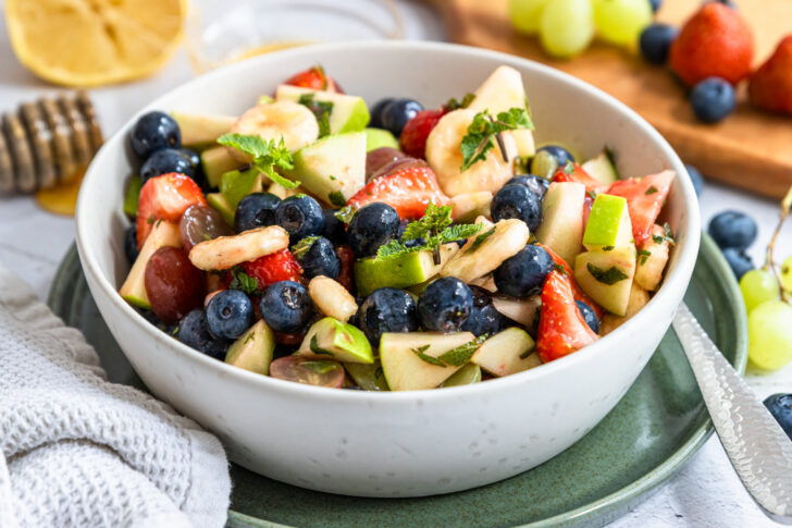 Obstsalat-Dressing ganz klassisch