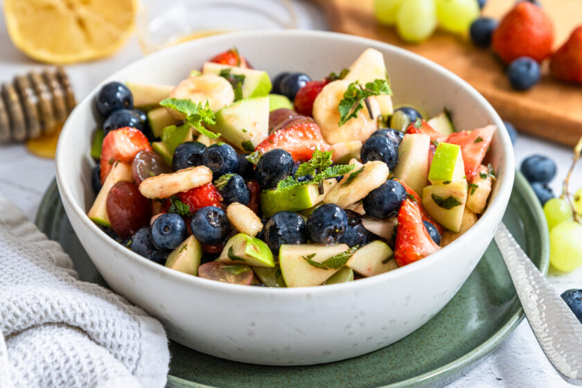 Obstsalat-Dressing ganz klassisch