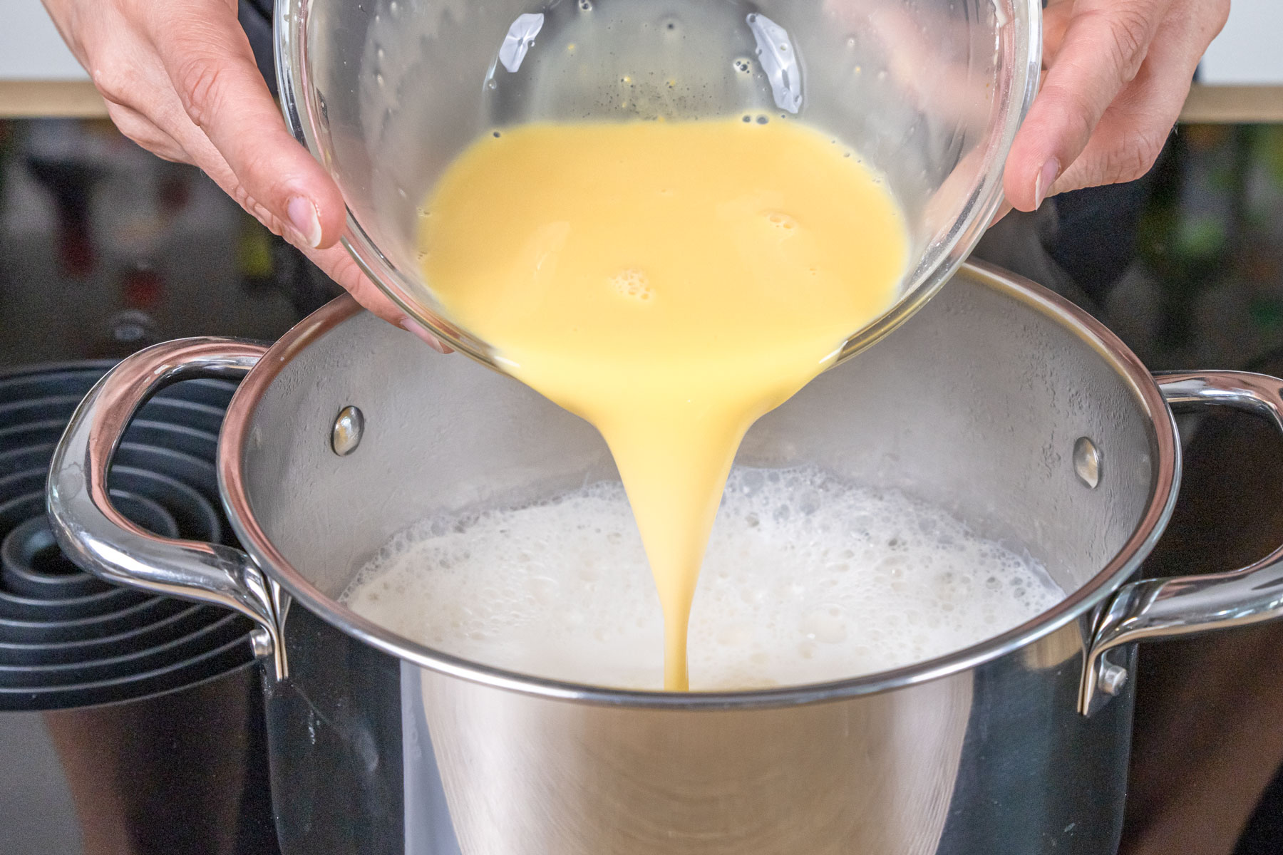 Pudding kochen