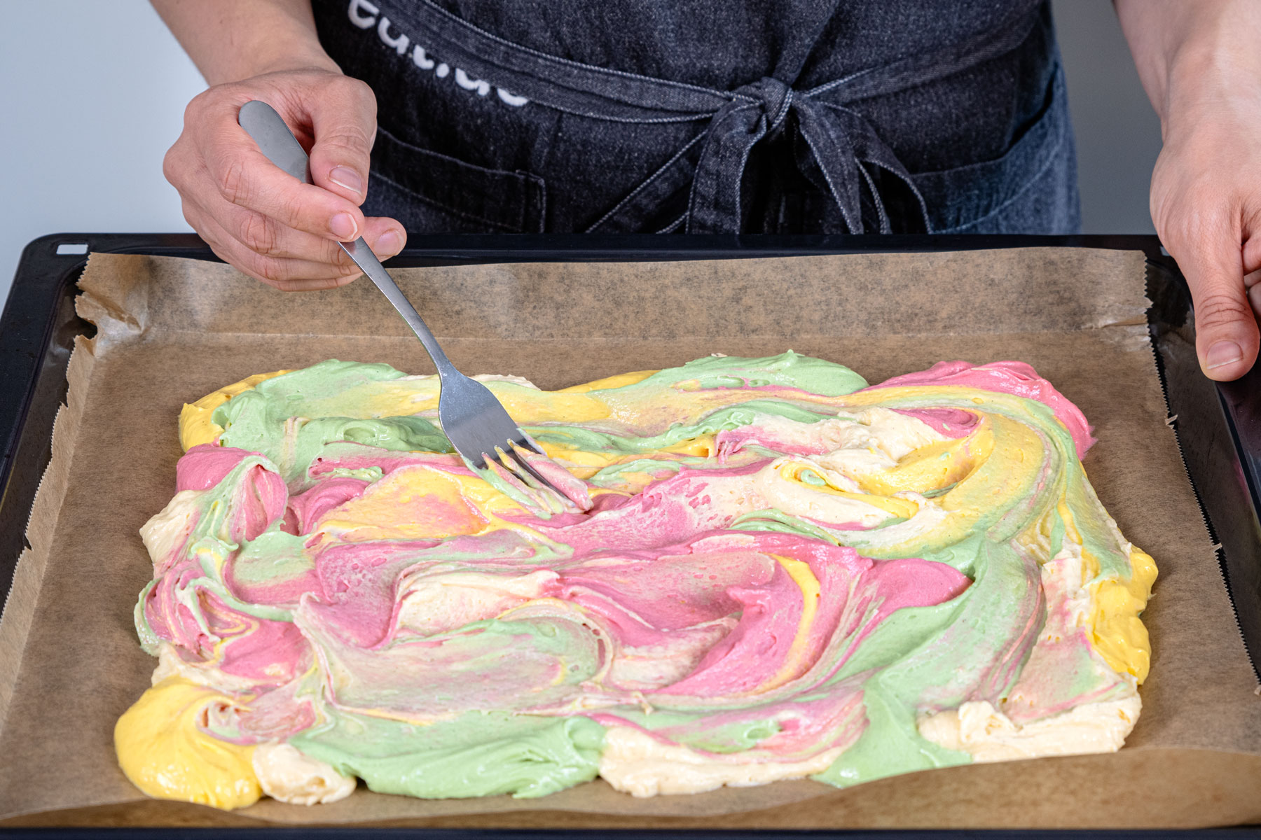 Papageienkuchen vom Blech | Rezept