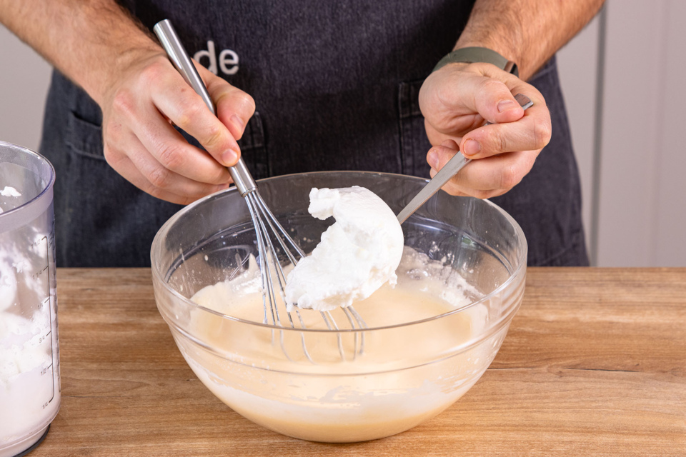 Pfannkuchen mit Eischnee | Rezept