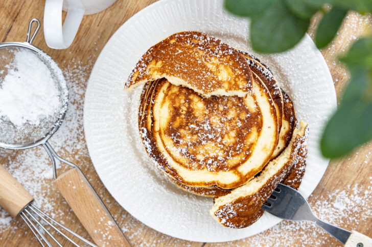 Pfannkuchen mit Eischnee