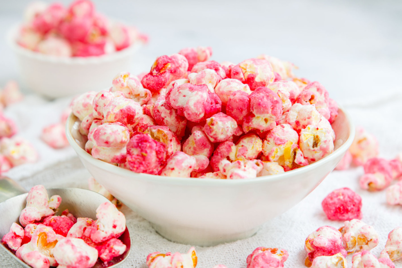Pinkes Popcorn
