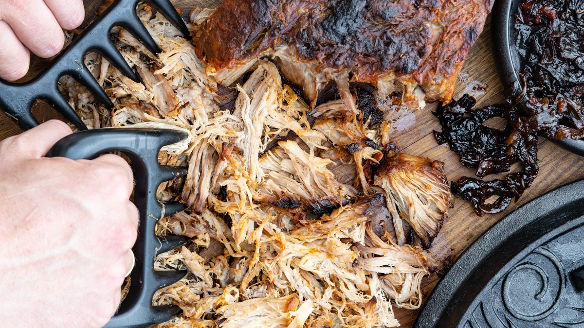 Pulled Pork aus dem Dutch Oven