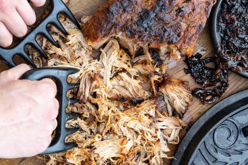 Pulled Pork aus dem Dutch Oven