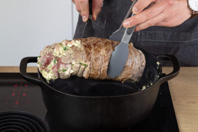 Fleisch anbraten