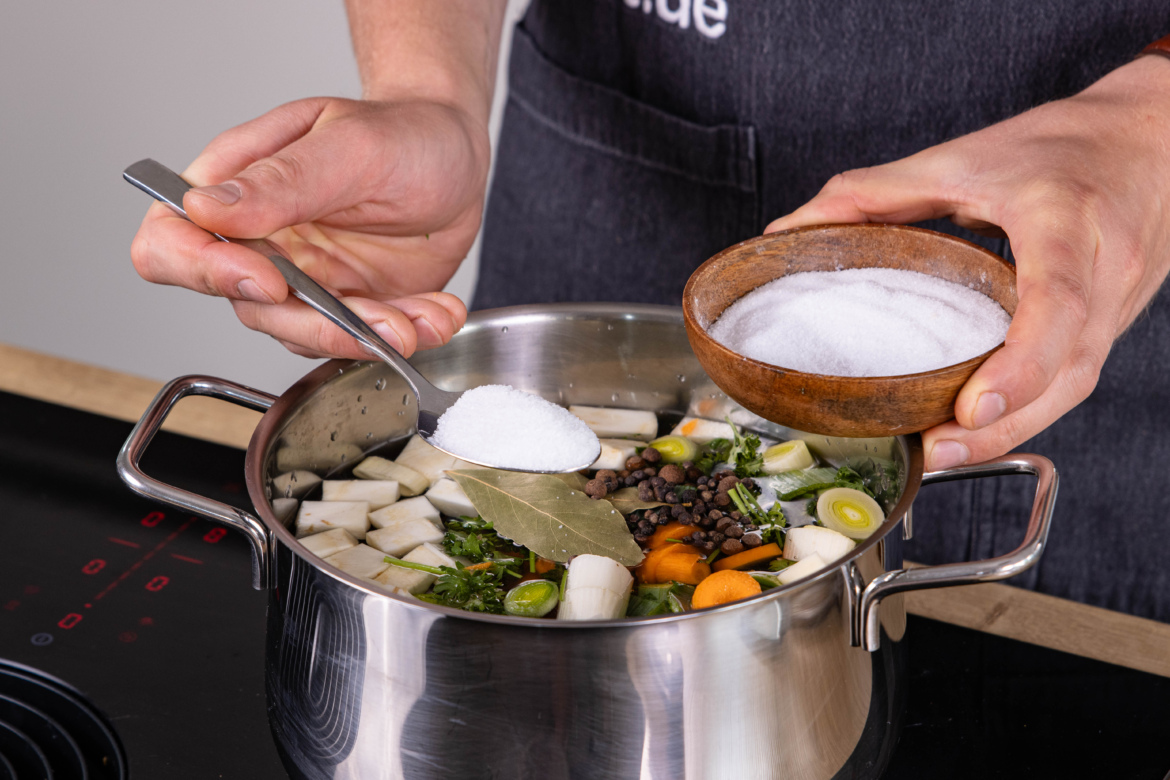 Rindfleisch mit Zwiebelsoße