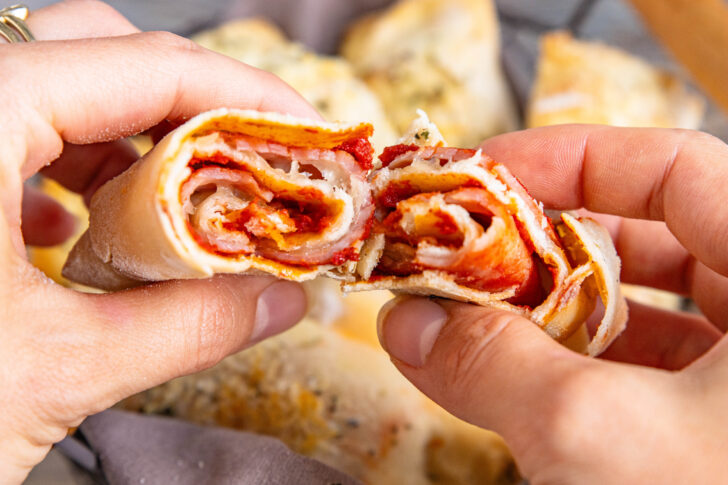Schinken-Käse-Taschen