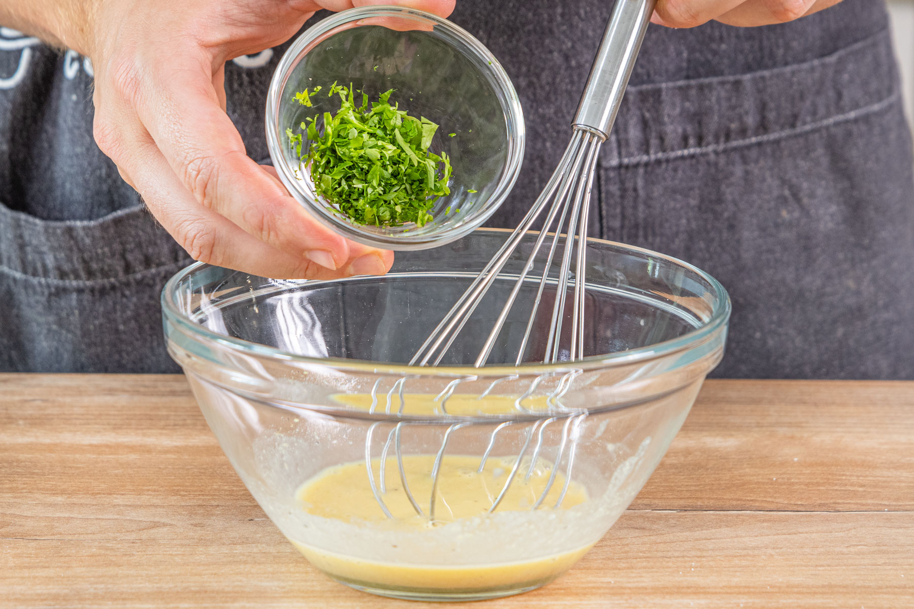 Schnelle Salatsoße für Blattsalate | Rezept