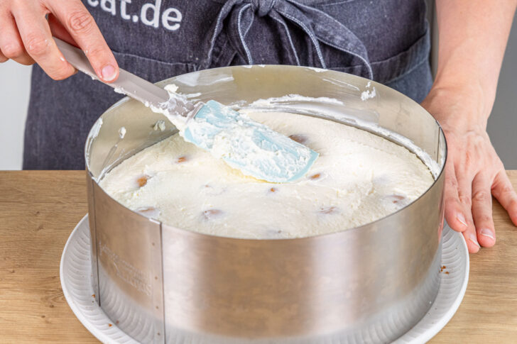 Creme verteilen
