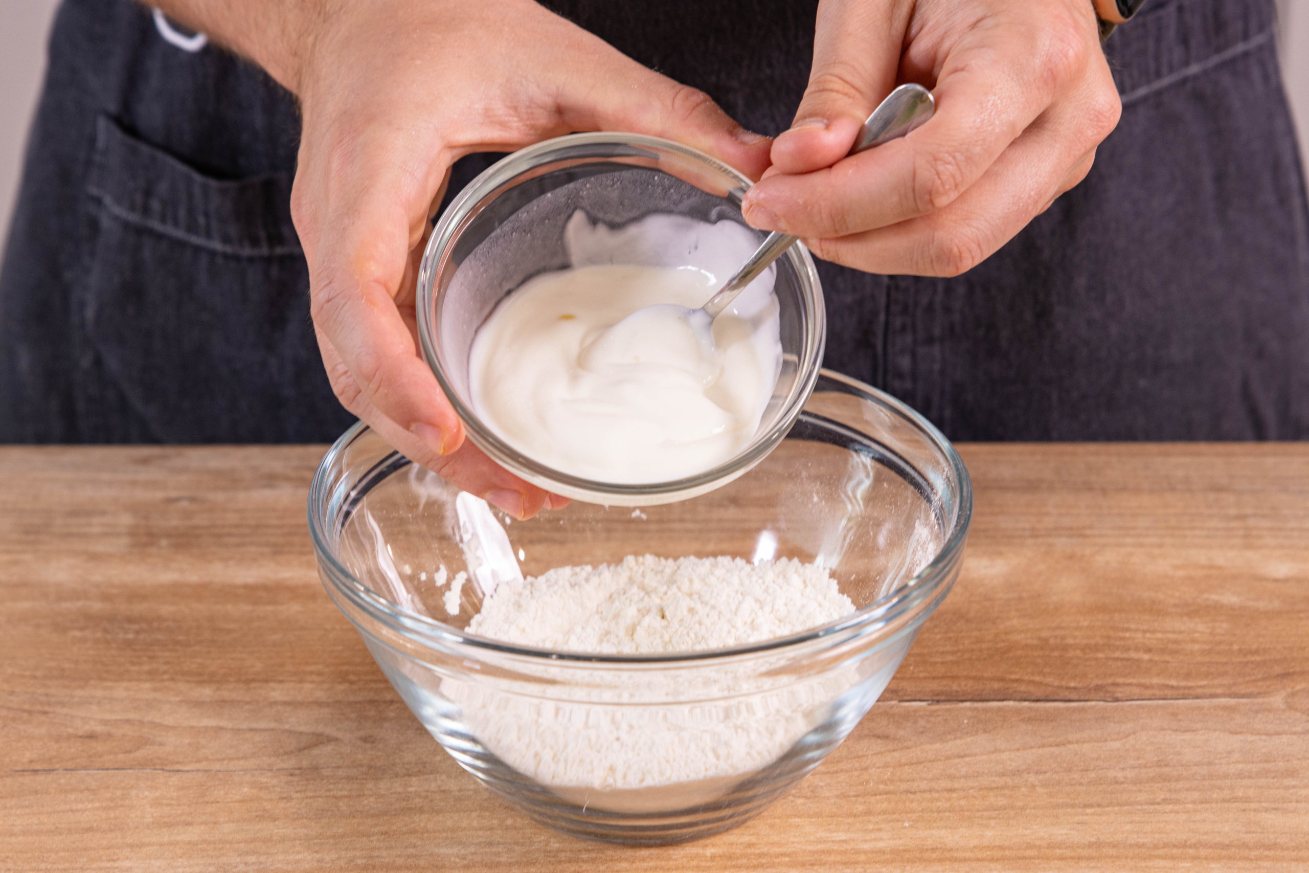 Joghurt dazugeben