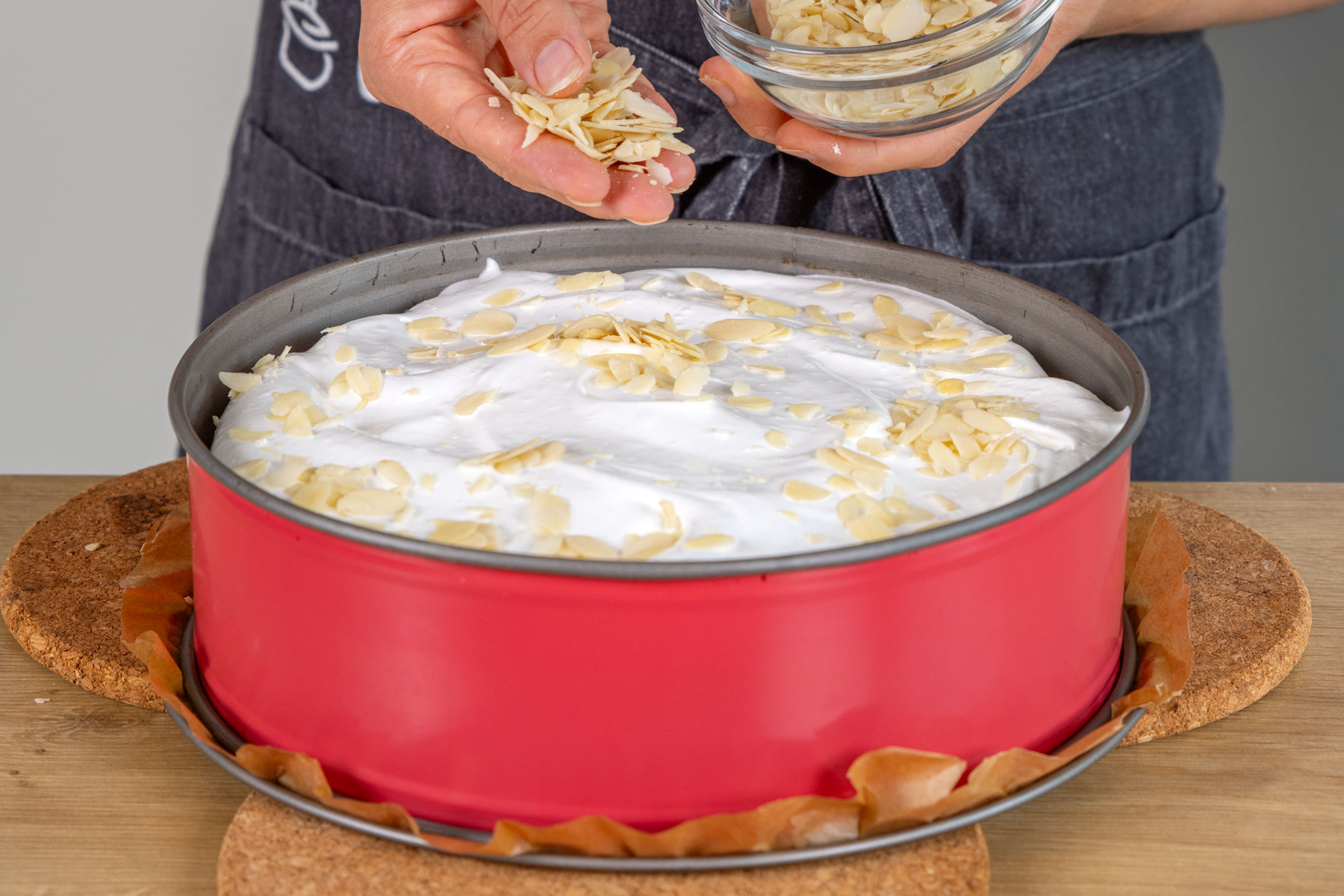 Stachelbeer-Baiser-Torte
