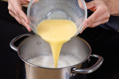 Pudding kochen