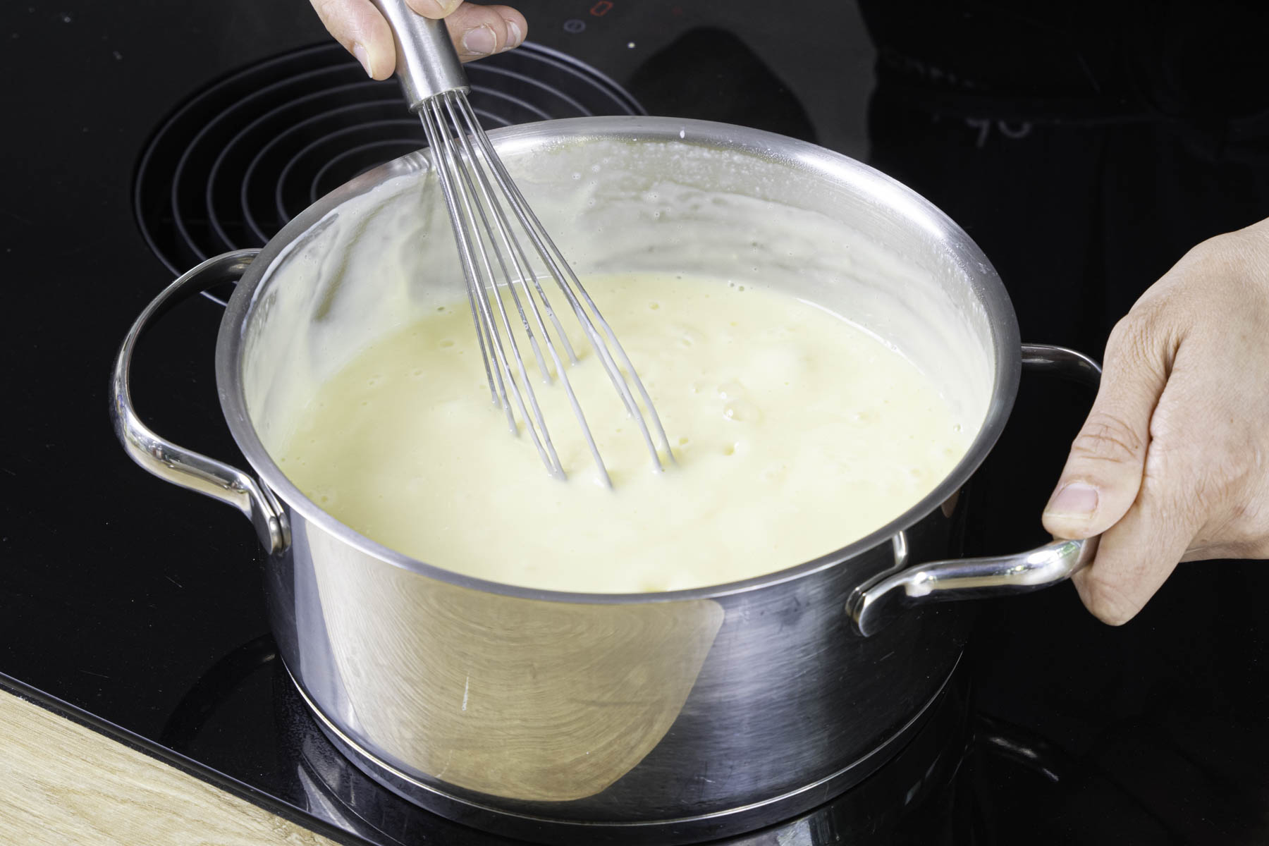 Pudding aufkochen