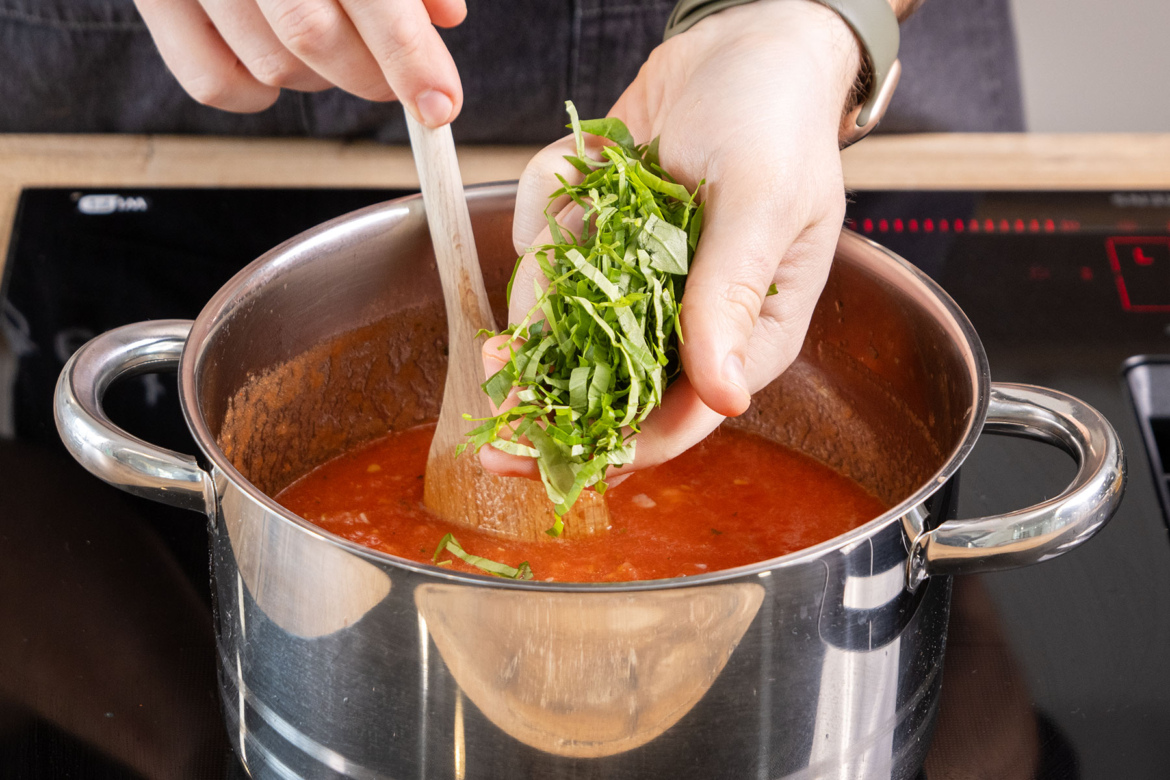 Italienische Tomatensuppe aus frischen Tomaten: so lecker