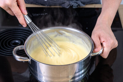 Vanillepudding kochen