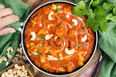 Veganes Butter Chicken