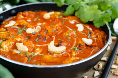 Veganes Butter Chicken