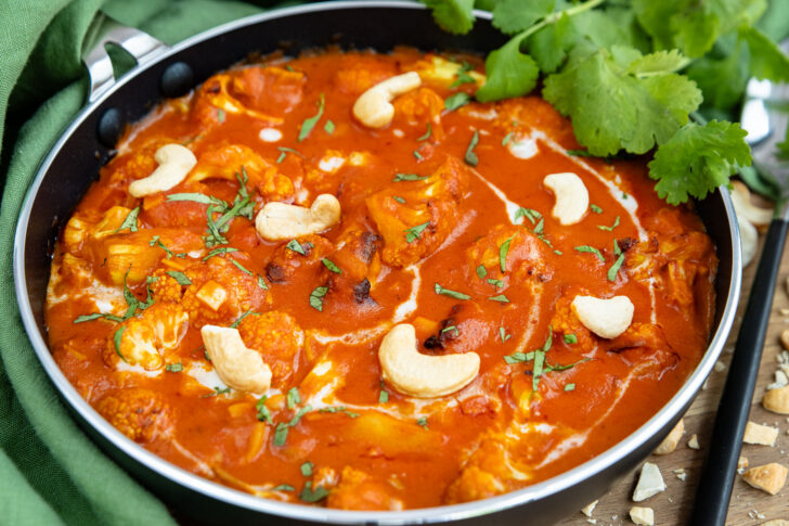 Veganes Butter Chicken