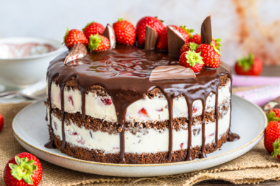 Yogurette-Torte mit Mascarpone