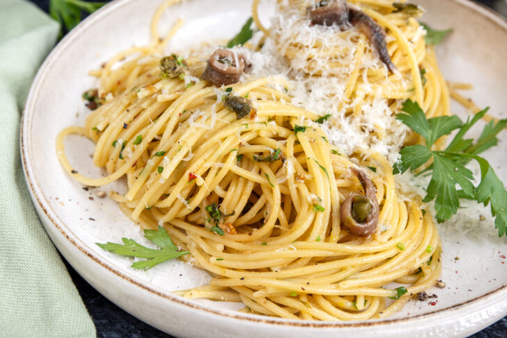 Pasta mit Sardellen