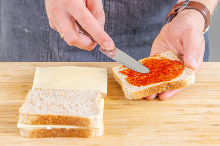 Ketchup verteilen