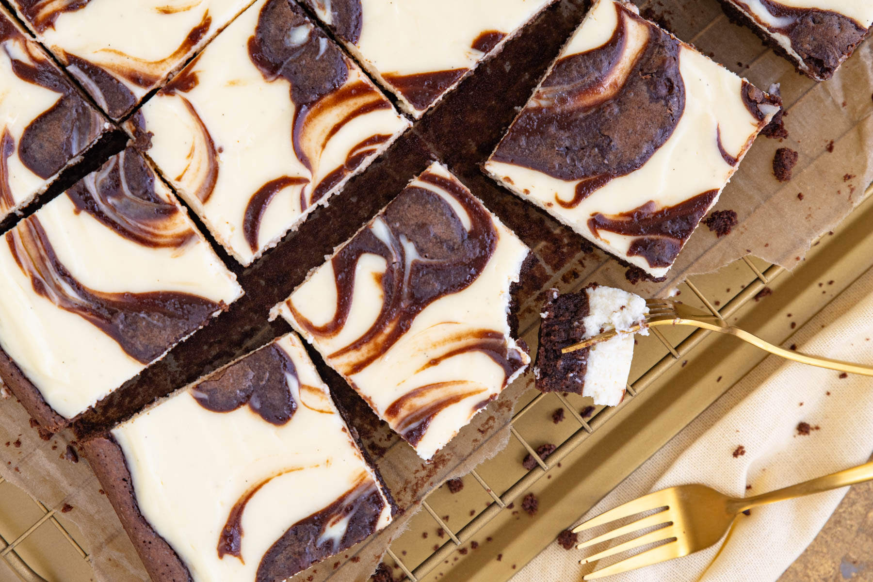Cheesecake Brownies