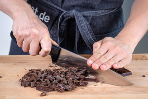 Schokolade hacken