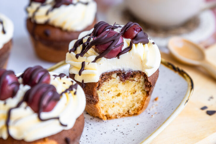 Donauwellen-Muffins
