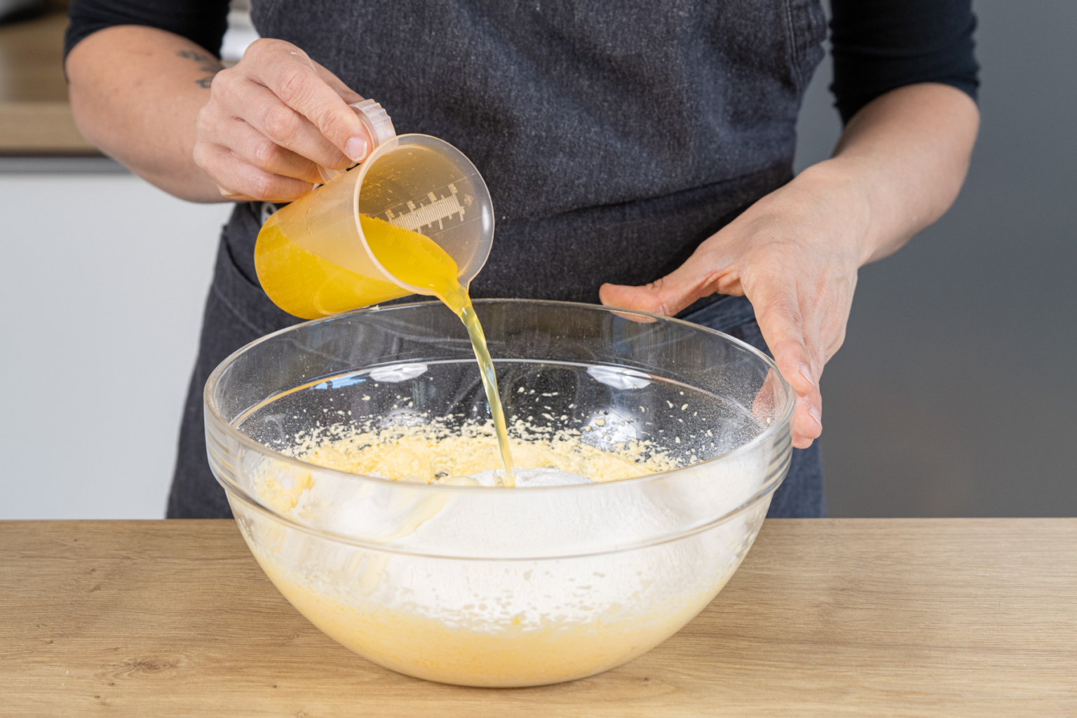 Saftiger Fantakuchen aus der Springform