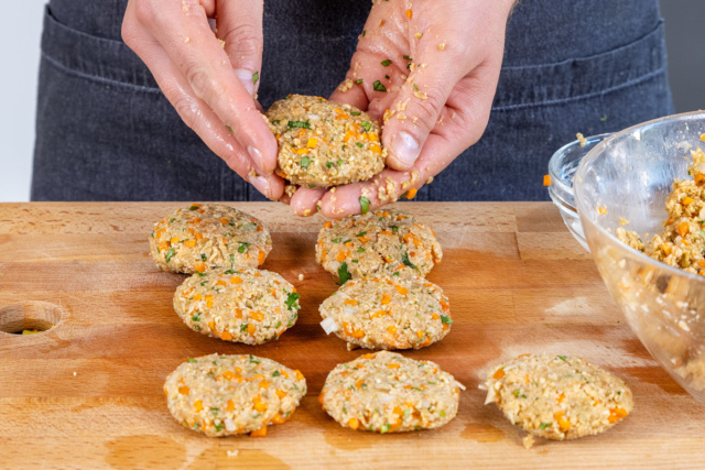 Grünkernbratlinge | Rezept